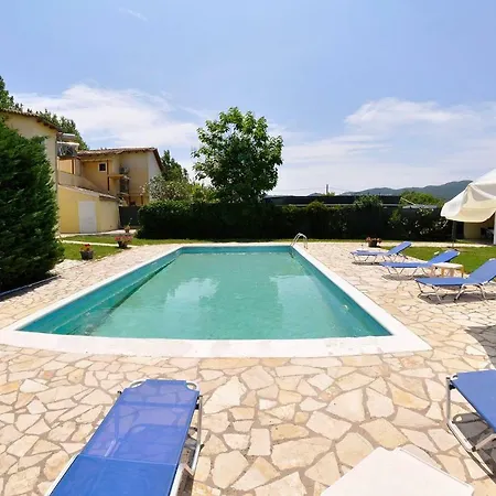 Corfu Villa Ermioli With Pool Giannades Exterior photo