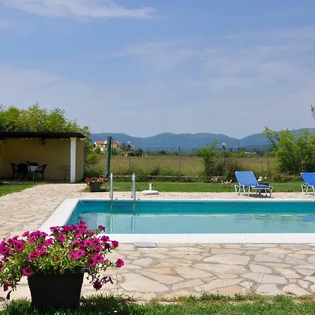 Corfu Villa Ermioli With Pool Giannades Exterior photo